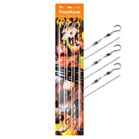 Шампуры - Posylka, нержавеющая сталь 2 мм, 50 см, 6 шт. Шампуры - Posylka, нержавеющая сталь 2 мм, 50 см, 6 шт.