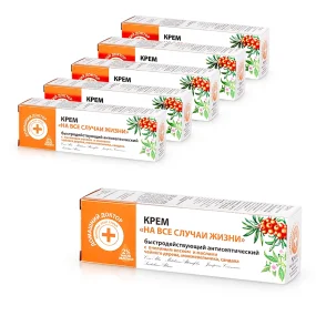 Antiseptische Creme - Für alle Gelegenheiten, Domaschnij Doktor, 6 х 30 ml 