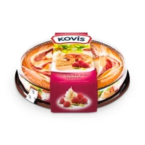 Biskuitkuchen mit Himbeer-Sahne-Füllung, 400 g