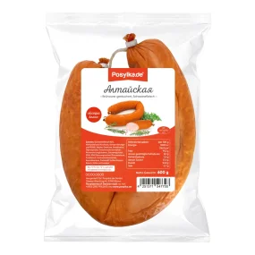 Wurst - Altajskaja, Schweinefleisch, Posylka.de, 600 g Wurst - Altajskaja, Schweinefleisch, Posylka.de, 600 g