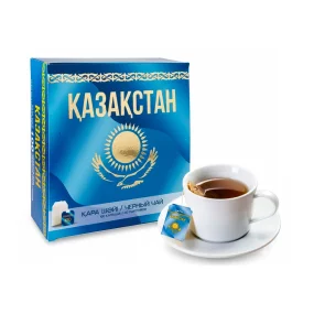 Чай чёрный - Казахстан, кенийский, в пакетиках, 100 x 1,8 г