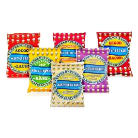 Probierpaket Schwarzbrotcroutons - Zhiguljovskie, 6 х 50 g