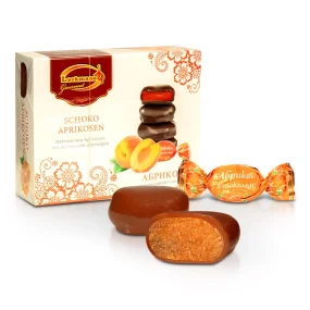 Konfekt - Aprikose in Schokolade, 200 g