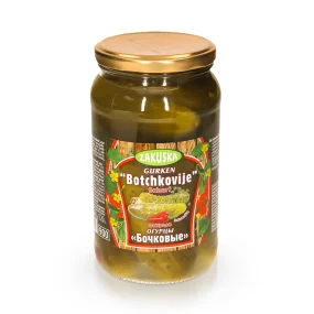 Огурцы бочковые, острые, Zakuska, 830 г Огурцы бочковые, острые, Zakuska, 830 г