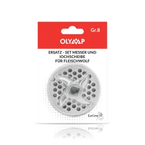 Сменный набор - нож и решетка для мясорубки № 8