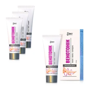 Крем-бальзам для ног - Венотоник,  75 мл х 4 шт. Крем-бальзам для ног - Венотоник,  75 мл х 4 шт.