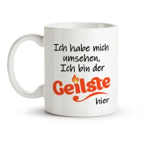 Tasse - Ich bin der Geilste hier, Keramik, 330 ml