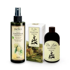 Набор для волос - Укрепляющий, шампунь + сыворотка