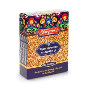 Крупа гречневая, в варочных пакетах, Slavyanka, 4 х 100 г