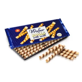 Waffelröllchen mit Milchgeschmack, BS, 154 g