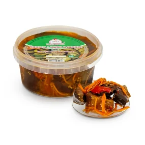 Баклажаны с морковью по-корейски, Вкусная Традиция, 450 г Баклажаны с морковью по-корейски, Вкусная Традиция, 450 г