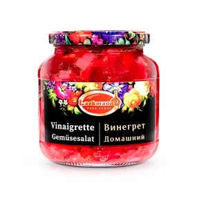 Gemüsesalat - Vinegret, Lackmann, 500 g Gemüsesalat - Vinegret, Lackmann, 500 g