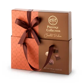 Конфеты шоколадные - Prestige Collection Bronze, с разными начинками, в подарочной упаковке, 178 г