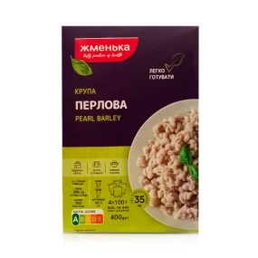 Крупа перловая, в пакетиках, Жменька, 4 х 100 г Крупа перловая, в пакетиках, Жменька, 4 х 100 г