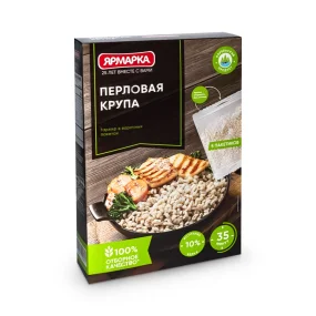 Крупа перловая в варочных пакетах, Ярмарка, 5 х 80 г Крупа перловая в варочных пакетах, Ярмарка, 5 х 80 г