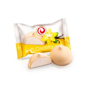 Schokokonfekt - Plombir in Schokolade, mit Vanillegeschmack, Suvorov, 300 g Schokokonfekt - Plombir in Schokolade, mit Vanillegeschmack, Suvorov, 300 g