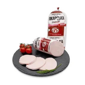 Колбаса - Докторская, свиная, Богодуховский, 500 г