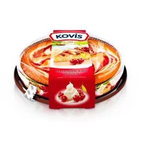  Biskuitkuchen mit Sahne-Kirsch-Füllung, 400 g