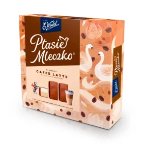 Schokokonfekt - Ptitschje Moloko, mit Cappuccino Geschmack, Wedel, 340 g Schokokonfekt - Ptitschje Moloko, mit Cappuccino Geschmack, Wedel, 340 g