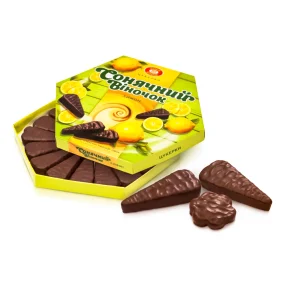 Конфеты желейные - Солнечный веночек, со вкусом лимона, глазированные, 430 г