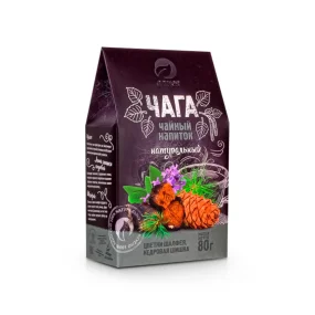 Phytotee - Chaga mit Salbei und Zedernzapfen, 80g Phytotee - Chaga mit Salbei und Zedernzapfen, 80g