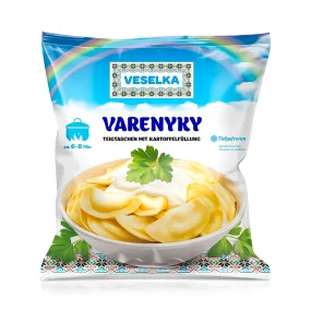 Вареники с картошкой и луком, Veselka, 700 г Вареники с картошкой и луком, Veselka, 700 г