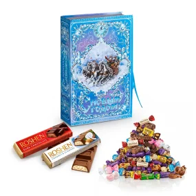 Süßigkeiten Set im Buchbox - Wintermärchen, 1,14 kg