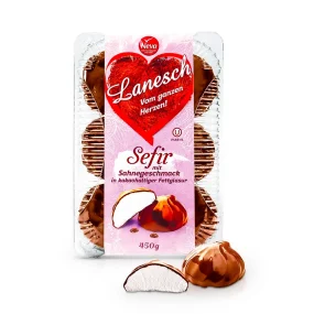 Sefir - Lanesch, mit Sahnegeschmack in Schokoglasur, Neva, 450 g