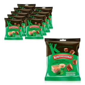 Brotcroutons - Kirieschki, mit Meerrettich-Sülzegeschmack, 10 х 40 g    