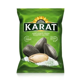 Sonnenblumenkerne mit Salz, geröstet, Karat, 250 g Sonnenblumenkerne mit Salz, geröstet, Karat, 250 g
