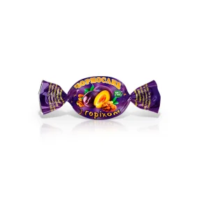 Konfekt - Trockenpflaumen, mit Walnuss, in kakaohaltiger Fettglasur, Ametist, 300 g