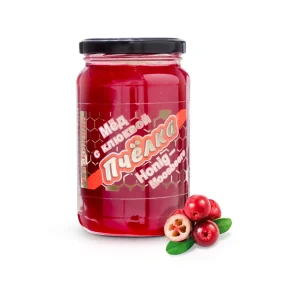 Honig mit Moosbeeren, Ptschjolka, 460 g Honig mit Moosbeeren, Ptschjolka, 460 g