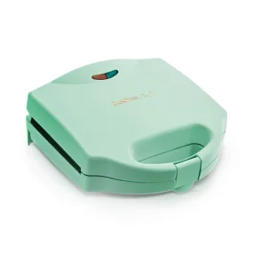 Elektrische Nusskuchen-Maschine Aurora, für 12 Halbschalen, grün, 750 W, 22,5 x 21,5 x 9,5 cm