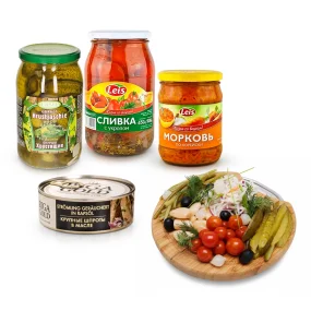 Набор продуктов для закусок - Новогодний №2, 2,48 кг Набор продуктов для закусок - Новогодний №2, 2,48 кг