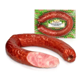 Wurst - Krakowskaja, geräuchert, aus Schweinefleisch, Lackmann, 650 g