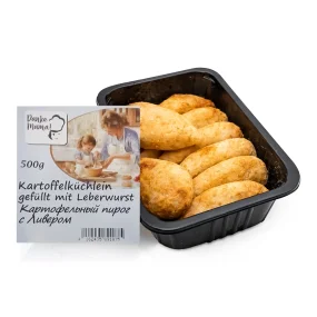 Kartoffeltaschen Zrazy, mit Leberfüllung, Spasibo Mama, 500 g