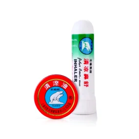 Набор - Простуда Стоп, ингалятор-карандаш + бальзам, Polar Bear Набор - Простуда Стоп, ингалятор-карандаш + бальзам, Polar Bear