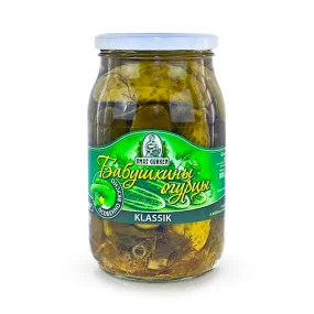 Огурцы - Бабушкины, 880 г Огурцы - Бабушкины, 880 г