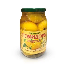 Gelbe Tomaten, eingelegt, Steinhauer, 940 g Gelbe Tomaten, eingelegt, Steinhauer, 940 g