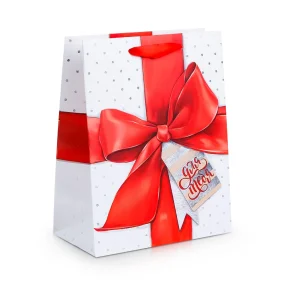 Geschenktüte - Für Dich, laminiert, 12 × 15 × 5,5 cm Geschenktüte - Für Dich, laminiert, 12 × 15 × 5,5 cm