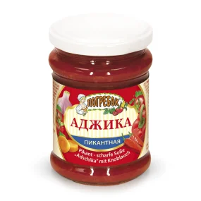 Аджика - Пикантная, с чесноком, Погребок, 255 мл