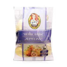 Клецки картофельные Цеппелины, с начинкой мяса говядины и беконом, 500 г Клецки картофельные Цеппелины, с начинкой мяса говядины и беконом, 500 г