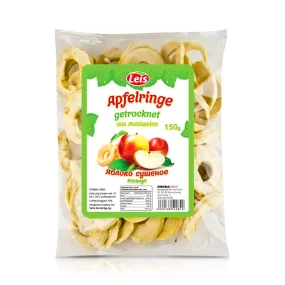 Apfelringe, getrocknet, Leis, 150 g