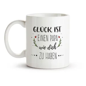Кружка - Счастье иметь такого отца, керамика, 330 мл