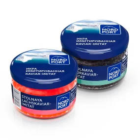 Kaviar-Set - Stolnij, Imitation, Nord Port, 2 x 200 g