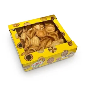 Süße Schalen für Nüsse, ohne Füllung, Lidia, 250 g