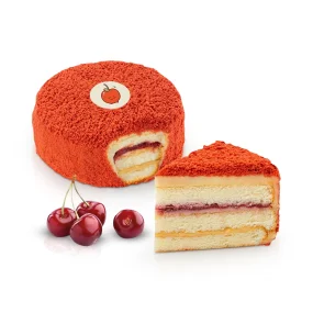 Torte - Frutti Kirsche, mit weißer Schokolade, Vatsak, 520 g Torte - Frutti Kirsche, mit weißer Schokolade, Vatsak, 520 g