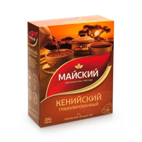 Чай кенийский чёрный, Майский, 80 пакетиков Чай кенийский чёрный, Майский, 80 пакетиков