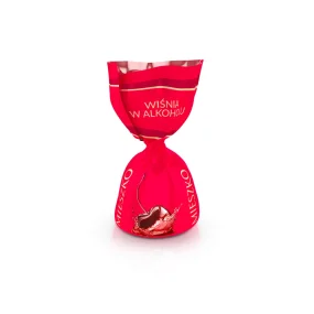 Konfekt - Kirsche in Schokolade, mit Likörfüllung, Mieszko, 300 g