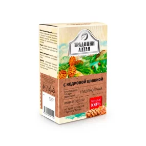 Kräutertee - Altai Traditionen, mit Zedernzapfen, 50 g Kräutertee - Altai Traditionen, mit Zedernzapfen, 50 g